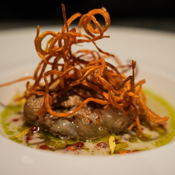 Indigenous ingredients, contemporary plating 